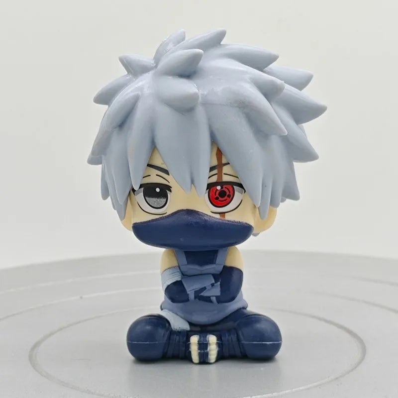 Popular Big Head Anime Naruto Shippūden Figurine Uchiha Itachi Action Figure PVC Q Version Collection Model Decoration Toy Gift