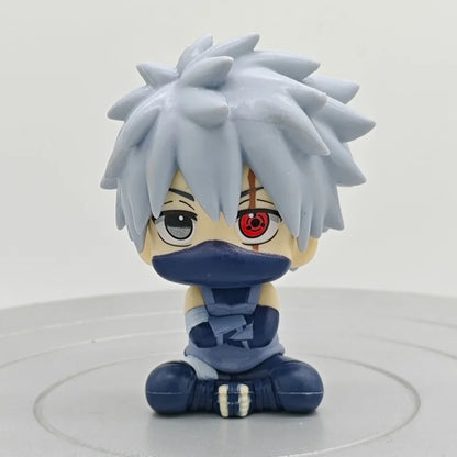 Popular Big Head Anime Naruto Shippūden Figurine Uchiha Itachi Action Figure PVC Q Version Collection Model Decoration Toy Gift