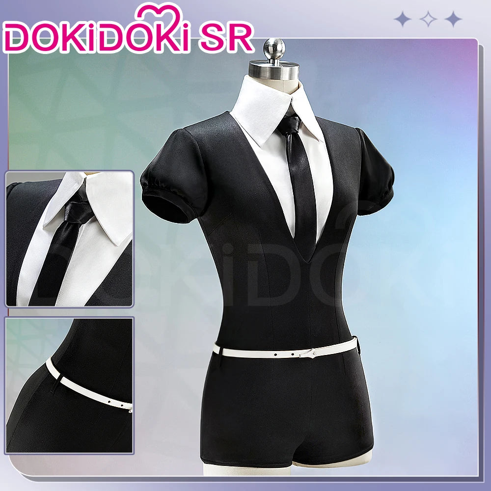 IN STOCK Phosphophylli/Cinnabar/Diamond Cosplay Costume Anime Land of the Lustrous Cosplay DokiDoki-SR Women Black Uniform