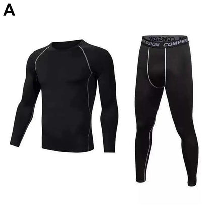 Kids’ Sportswear Thermal Underwear Quick Dry Compression Clothes for Soccer Basketball Boys