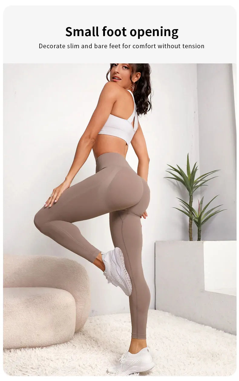 High Waist Yoga Pants for Women – Tummy Control Stretchy Soft Leggings Workout Running and Gym Sports