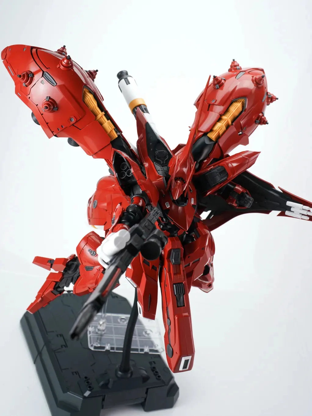 Red Soul Model Nightingale RG 1/144 MSN-04-2 NIGHT HAWK SPEC II Assembly Model Kit Action Figures Robot Plastic Model Toy Gift