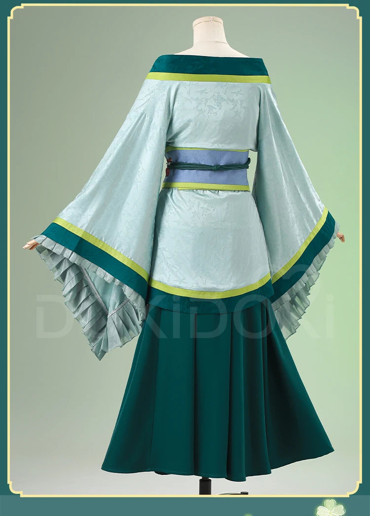 Maomao Cosplay Costume Anime The Apothecary Diaries DokiDoki-R Women Green Dress Mao Mao Xidu Banquets Cosplay Halloween