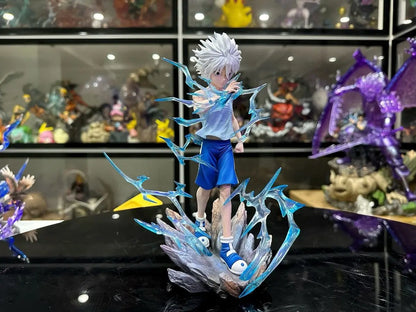 23cm Hunter Anime Figures Killua Zoldyck Figure Manga Action Figure Pvc Model Statue Collection Decoration Toys Gift Ornaments