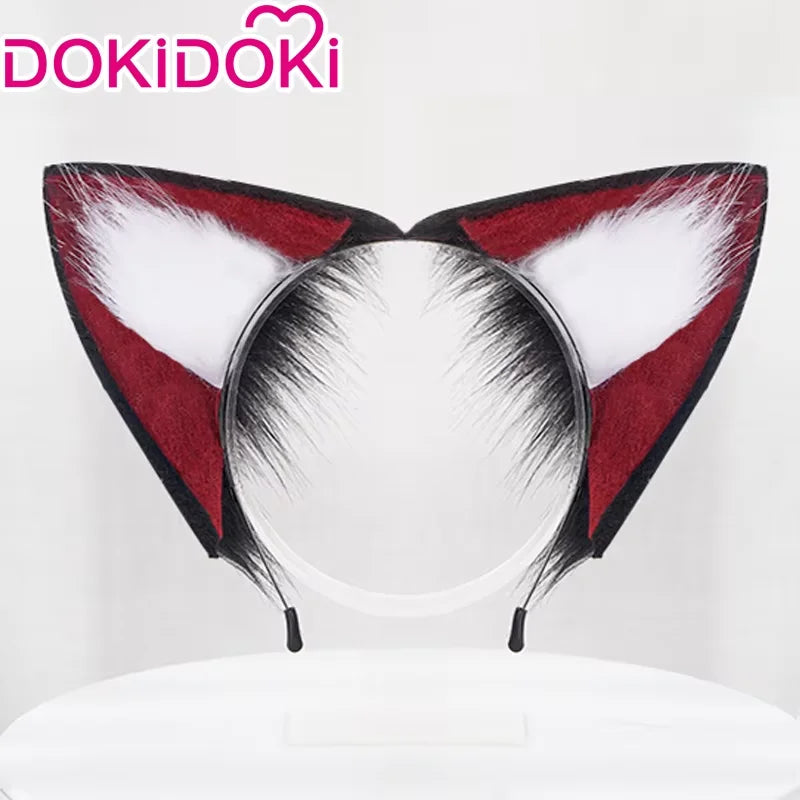 Xilonen Feixiao Von Lycaon Alastor Maomao Seth Tighnari Ears Cosplay DokiDoki Ears Cosplay Halloween Cosplay Props Christmas