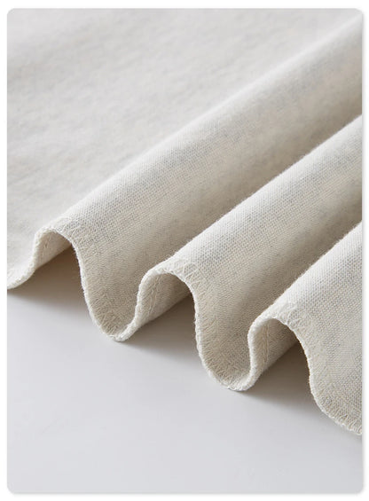 ZODF 2025 Heavy-Weight 425gsm 100% Cotton T-Shirts For Men Unisex Summer Oversized O-Neck Basic Solid T Shirt Brand Tees HY0485