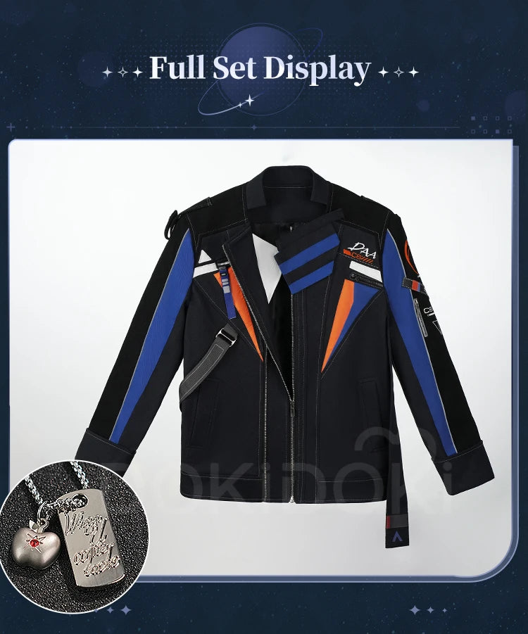 IN STOCK Caleb Centrifugal Drift Cosplay Costume Game Love and Deepspace DokiDoki-SR Men Daily Jacket Xia Yizhou Caleb Cosplay