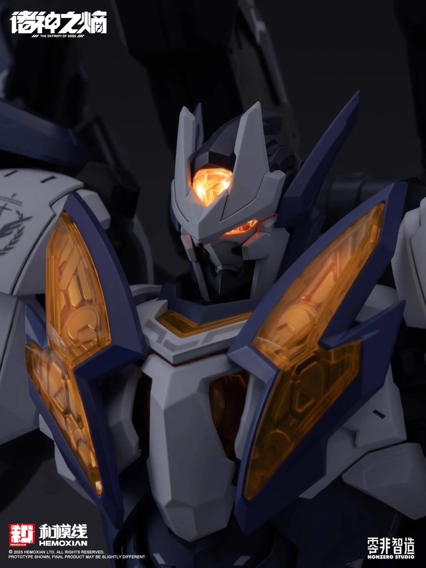 【In Stock】 1/100 Hemoxian Lingfei Series Entropy Of The Gods Thor Domestic Original Mecha Articulated Joints Assembly Model Toy