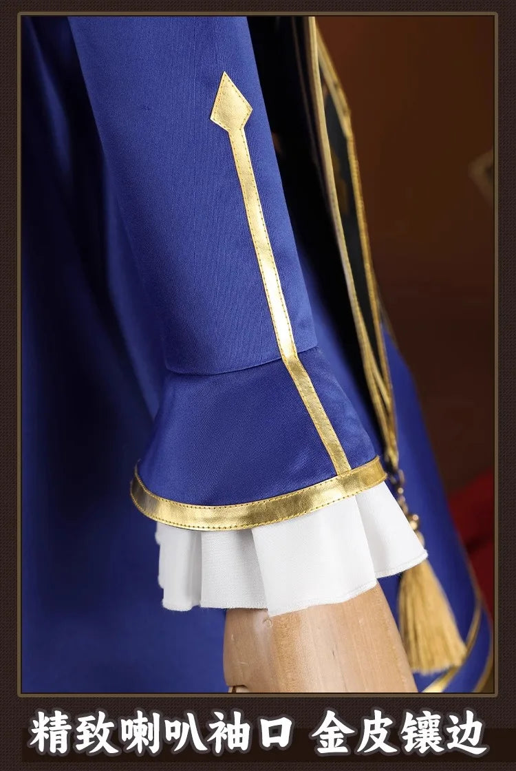 iCoser Honkai Star Rail Fate Saber Cosplay Costume Wig Dress Uniform Headwear Carnival Halloween Party Women Girls Props Gifts