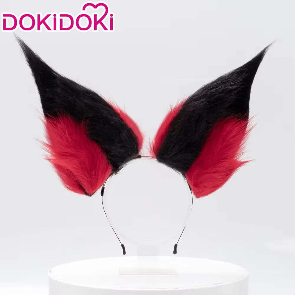 Xilonen Feixiao Von Lycaon Alastor Maomao Seth Tighnari Ears Cosplay DokiDoki Ears Cosplay Halloween Cosplay Props Christmas