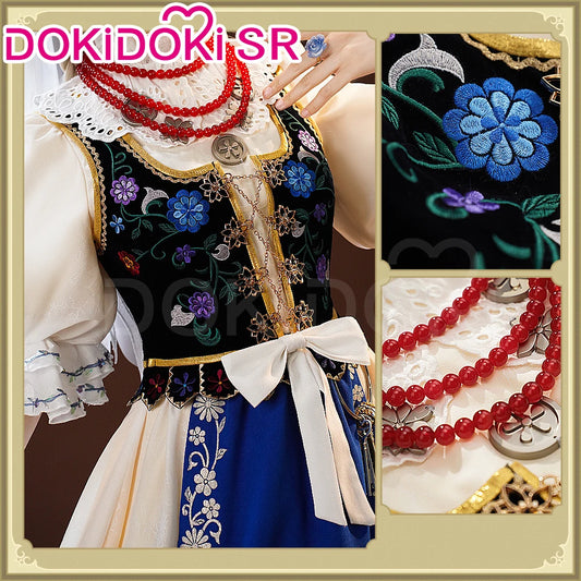 IN STOCK Perfumer Vera Nair Cosplay Costume Game Identity V DokiDoki-SR Women Halloween Costume Perfumer Judith the Dove