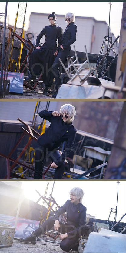 IN STOCK Gojo Satoruu Geto Suguruu Okkotsu Yuta Ieirii Shokoo Cosplay Anime【S-3XL】 DokiDoki-R School Uniform Costume Plus Size