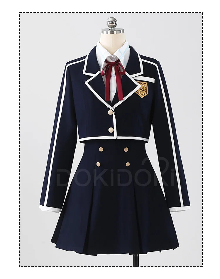 Kiriko Yuuki Asuna Cosplay Costume Anime Sword Art Online【XS-2XL】DokiDoki-R School Uniform Kiriko Cosplay