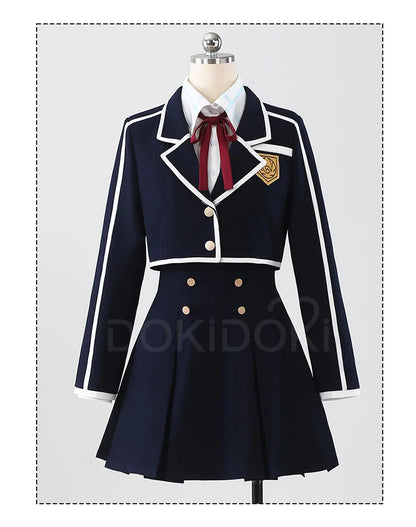 Kiriko Yuuki Asuna Cosplay Costume Anime Sword Art Online【XS-2XL】DokiDoki-R School Uniform Kiriko Cosplay
