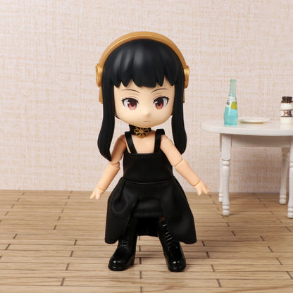 Anime Figure SPY×FAMILY Yor Forger Yor Briar PVC Action Figure Thorn Princess Cartoon Toys for Children 10cm Collector Ob11