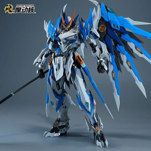 MOTOR NUCLEAR MNP-XH01W BAIQI Alloy Skeleton Assembly Model Kit Action Figure Mobile Suit Toy Gift Mighty Color