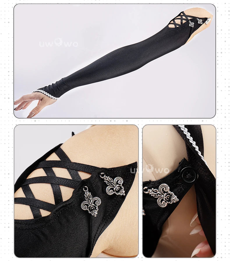 UWOWO Formidable Cosplay Game Azurr Lanee Formidable Default Cosplay Costume Halloween Costume