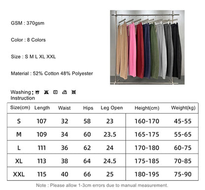 ZODF New 2025 Winter Batik Washed Man Fleece Pants Unisex High Street Distressed Thick Warm Straight Trousers Sweatpants HY1166