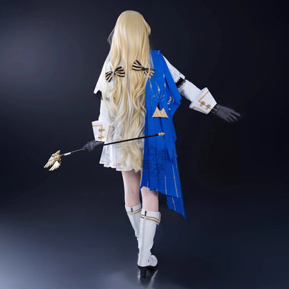 Wuthering Waves Phoebe Cosplay Costume Wig Dress Hat Headwear Sticker Stocking Rinascita Halloween Party Women Girls Prop iCoser