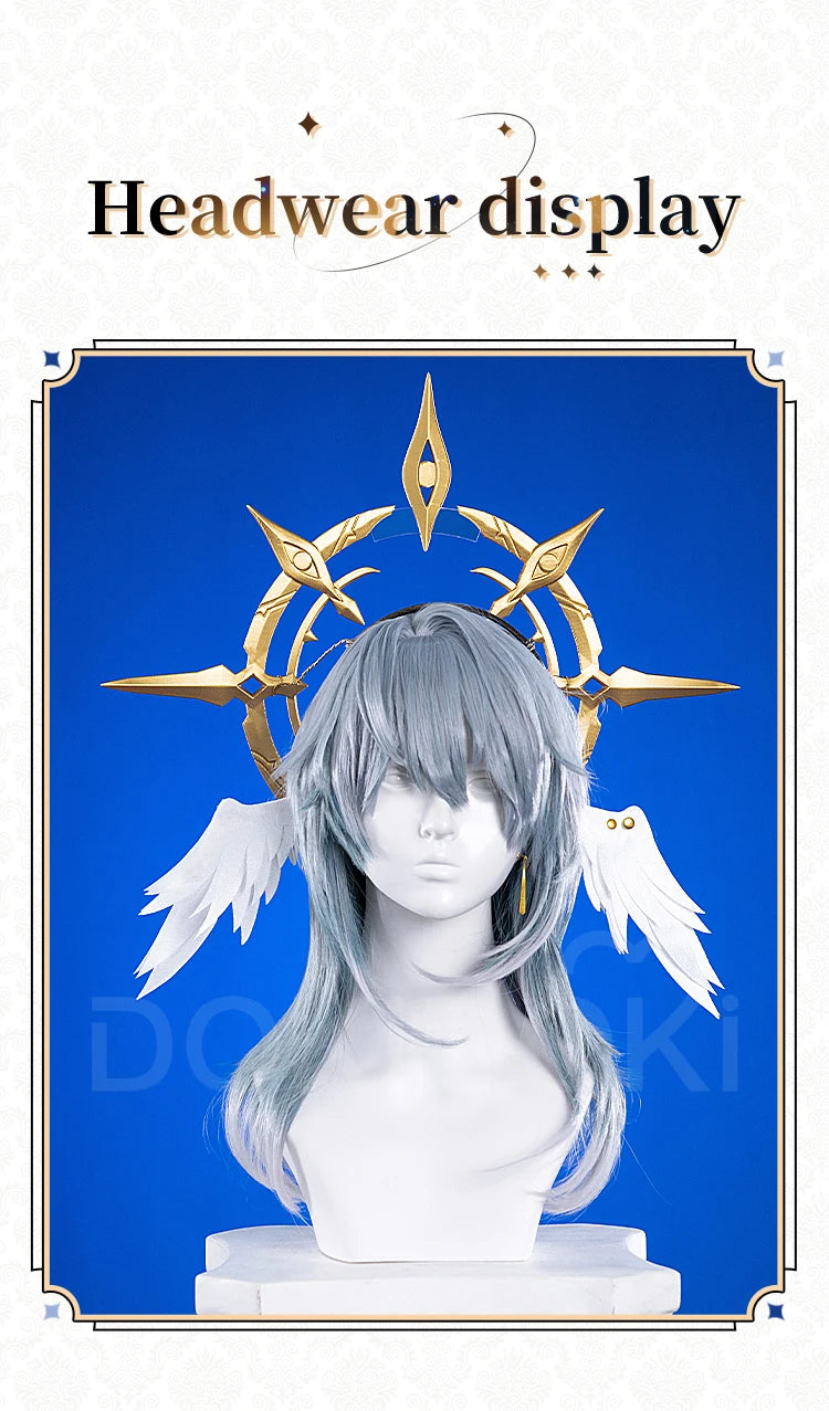 Sunday Doujin Cosplay Costume Game Honkai: Star Rail【M-2XL】DokiDoki-SR HSR Sunday Cosplay Wings Plus Size