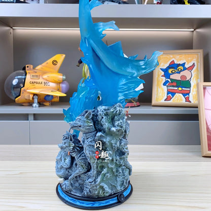 Naruto Anime Figure GK Hatake Kakashi 37cm Action Figure PVC Cartoon Characters Desktop Ornaments Friends Birthday Gifts Toys