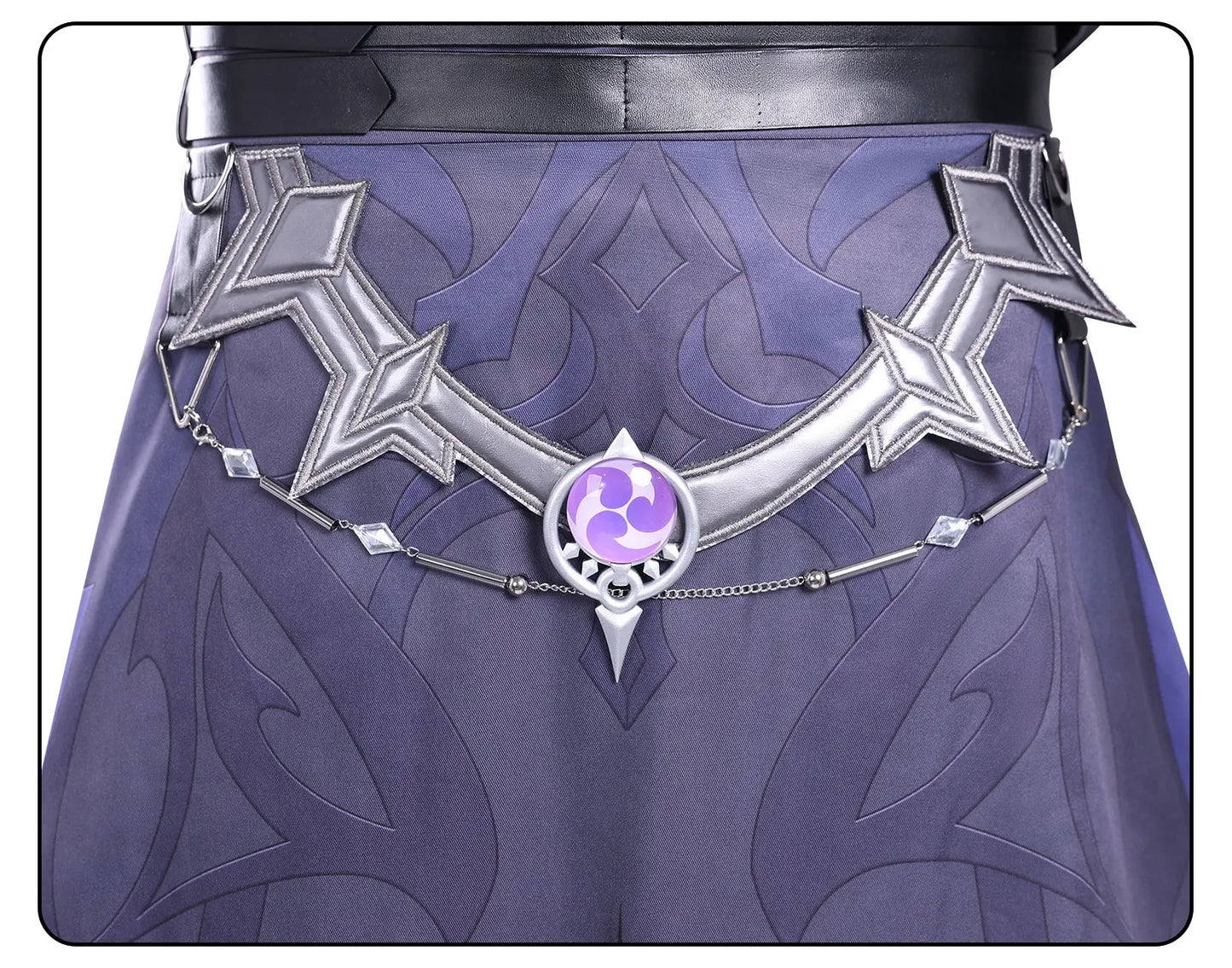 Genshin Impact Kyryll Chudomirovich Flins Cosplay Costume Wig Uniform Halloween Party for Women Men Carnival Role Play Outfit