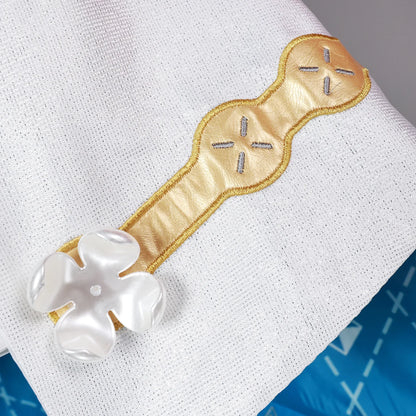 Wuthering Waves Carlotta Cosplay Costume Wig Dress Carlotta Montelli Rinascita Earrings Halloween Party for Women Girls Carnival