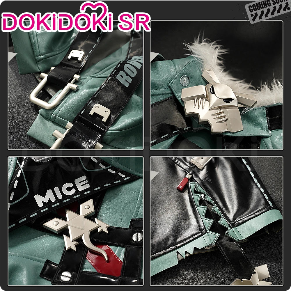 IN STOCK Jane Doe Cosplay Costume Game Zenless Zone Zero Cosplay 【S-2XL】DokiDoki-SR ZZZ Women Metal Accessory Mice Halloween
