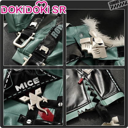 IN STOCK Jane Doe Cosplay Costume Game Zenless Zone Zero Cosplay 【S-2XL】DokiDoki-SR ZZZ Women Metal Accessory Mice Halloween