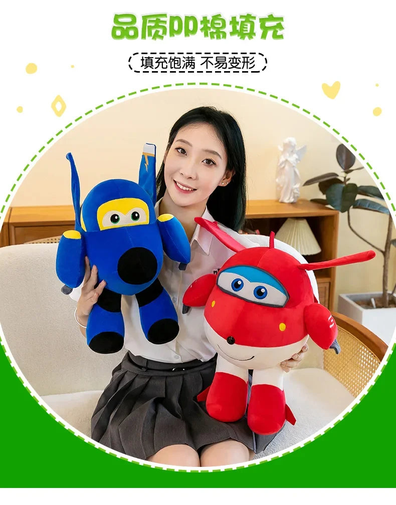 Super Little Flyers Plush Toy Doll Cute Jett Hug Pillow Stuffed Animal Perfect As Birthday Gift Souvenir or Present for Children