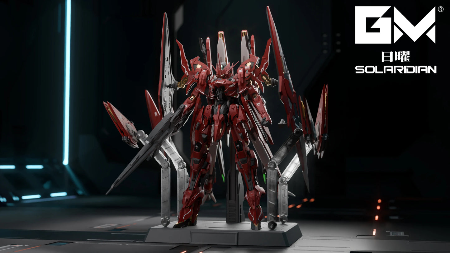 1/72 GM-GODOMO GM-001 Solaridian Series Pre-Assembled Alloy Skeleton Action Figure Detachable Parts Assembly Model Toy Boy Gifts