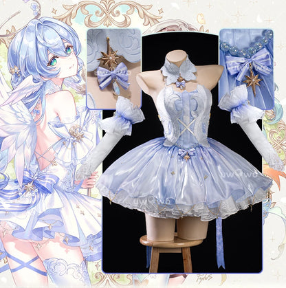 IN STOCK UWOWO Robin Cosplay Game Honkai Star Rail Fanart Robin Fairy Princess Cosplay Costume Halloween Costume
