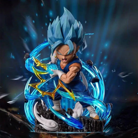 Hot Dragon Ball Z Anime Figure Q Version Vegeta 11CM Action Figure Collection Figurine Model Toys For Children's Gifts
