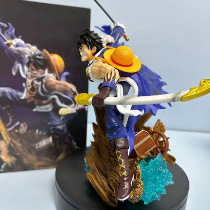 One Piece Luffy Anime Figure Peripheral Pvc Model Scene Statue Desktop Decoration Ornaments Kids Birthday Gifts Toys Figure 29cm