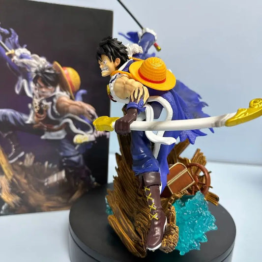 One Piece Luffy Anime Figure Peripheral Pvc Model Scene Statue Desktop Decoration Ornaments Kids Birthday Gifts Toys Figure 29cm