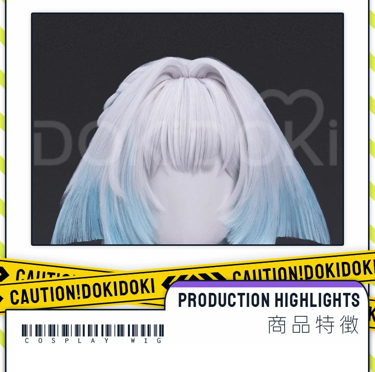 IN STOCK Cerydra Hysilens Wig Game Honkai: Star Rail Cosplay DokiDoki HSR Women 100cm Wig Hysilens Cosplay Headwear Free Cap