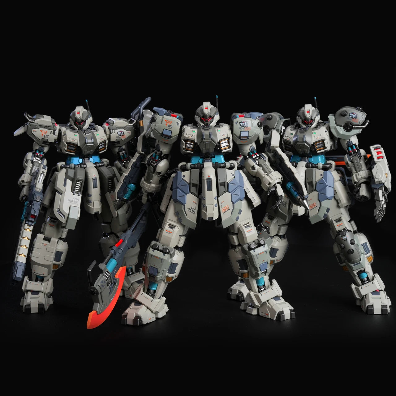 Bandai Fox Hound II Butcher Type 2 1/100 PVC Model 20cm