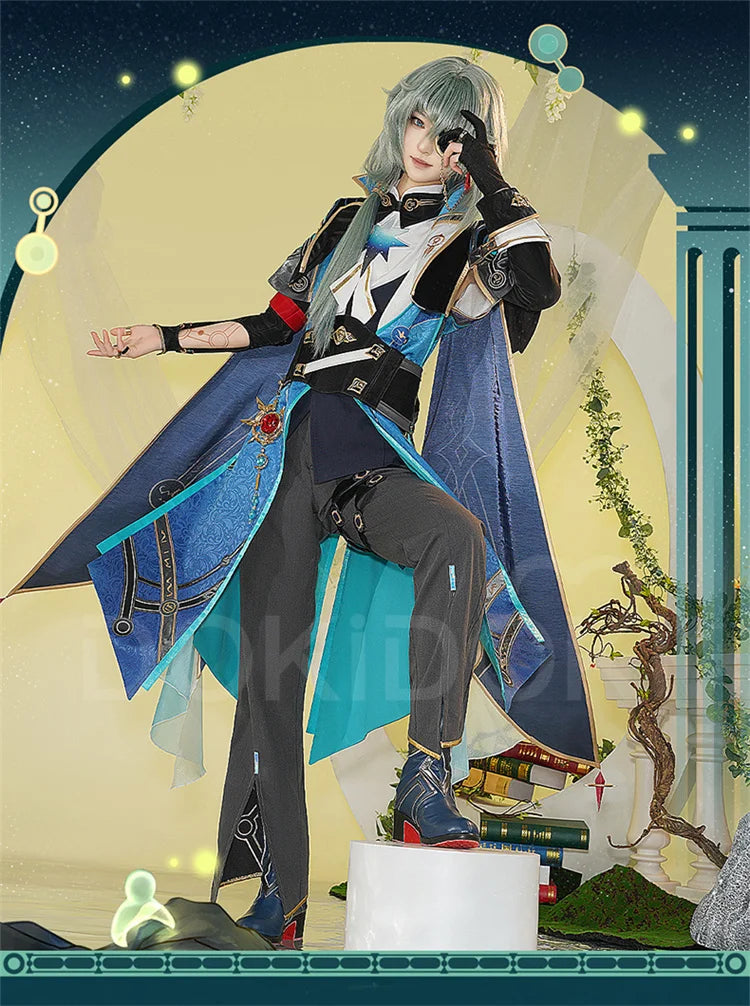 IN STOCK Anaxa Cosplay Costume Game Honkai: Star Rail【S-3XL】DokiDoki-R Halloween HSR Amphoreus Anaxa Costume Plus Size