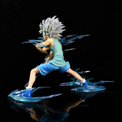 New Hunter×Hunter Anime Figures Killua Zoldyck Figure 19cm Pvc Action Figure Model Decoration Collection Ornament Birthday Gift