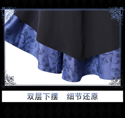 Black Butler Ciel Phantomhive Cosplay Costume Polyester Unisex Set