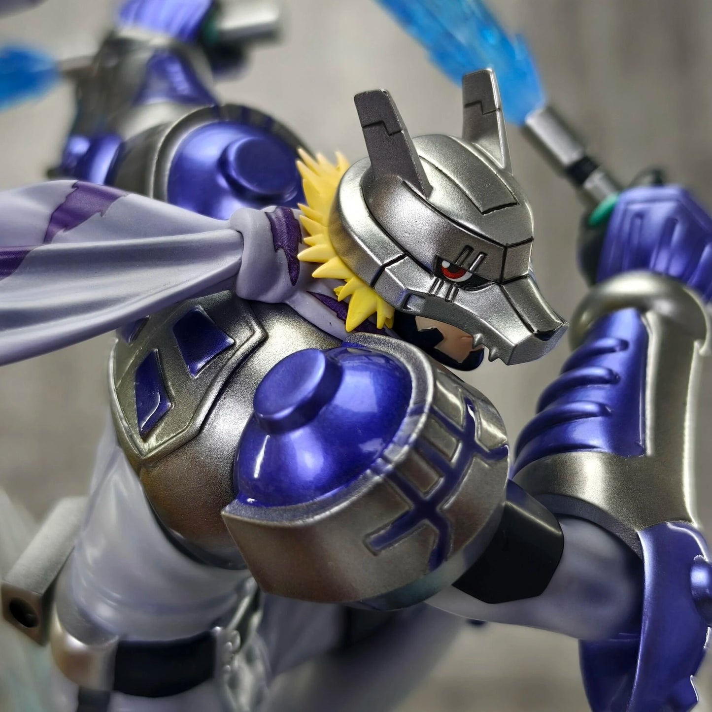 Bandai Digimon Garurumon Agunimon 26cm PVC Model