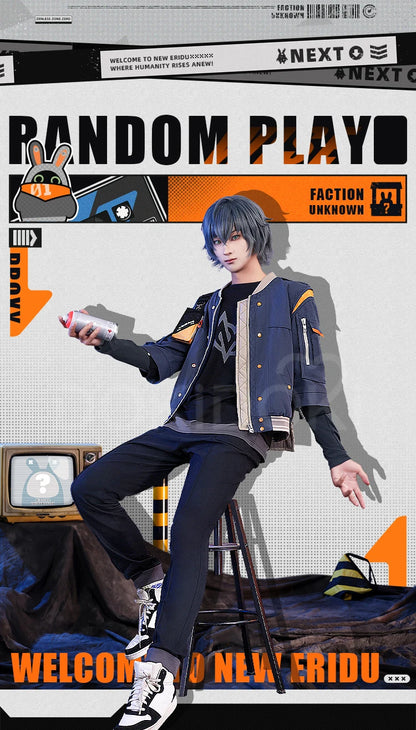 IN STOCK Wise Cosplay Costume Game Zenless Zone Zero Cosplay DokiDoki-SR Wise Cosplay Men Daily Costume Random Paly Wise Wig