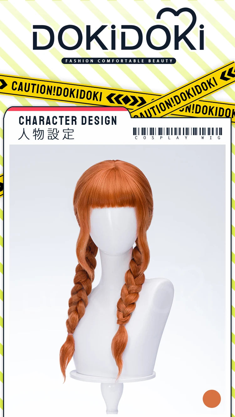 IN STOCK Wednesdayy Agnes Enidd Morticiaa Wig Anime DokiDoki Women Halloween Cosplay Long Hair High Heat Resistant Free Wig Cap