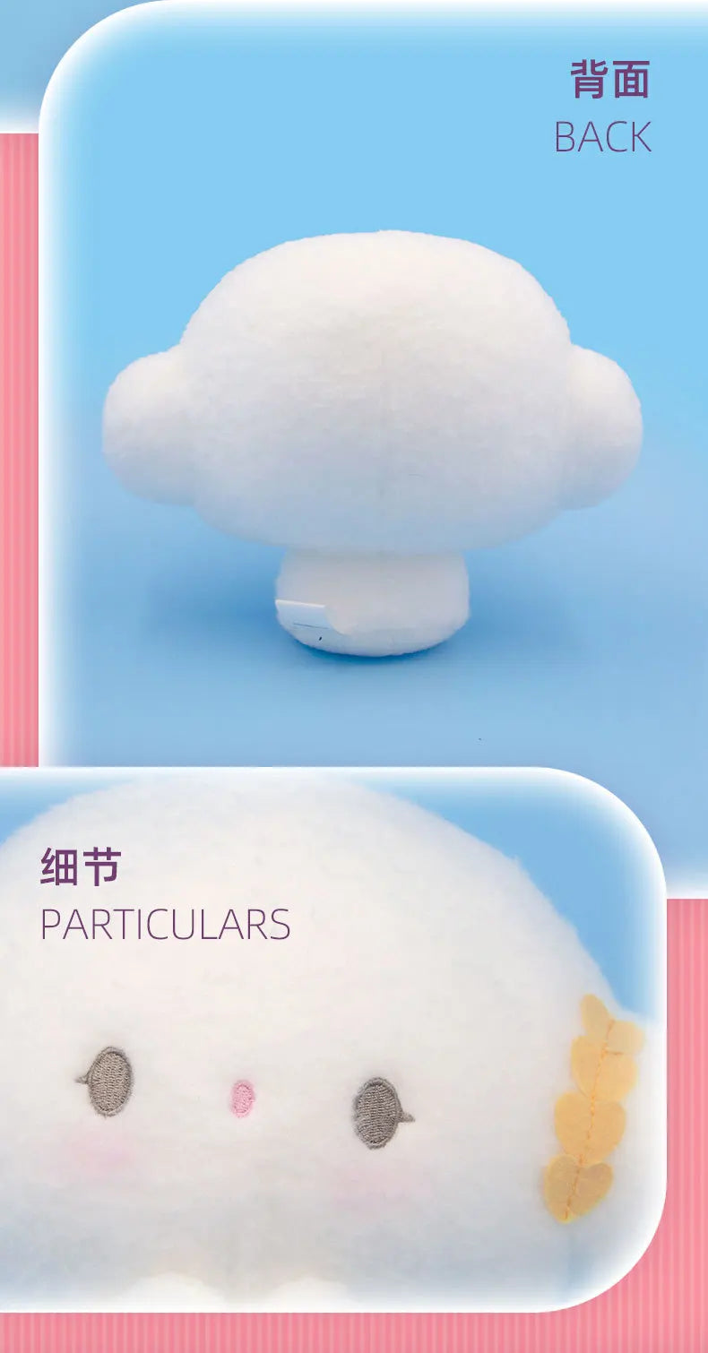 Sanrio New Kawaii Cute Cogimyun Kogimyun Plush Keychain Kids Stuffed Plush Toys Small Pendant Birthday Gifts For Children Girls