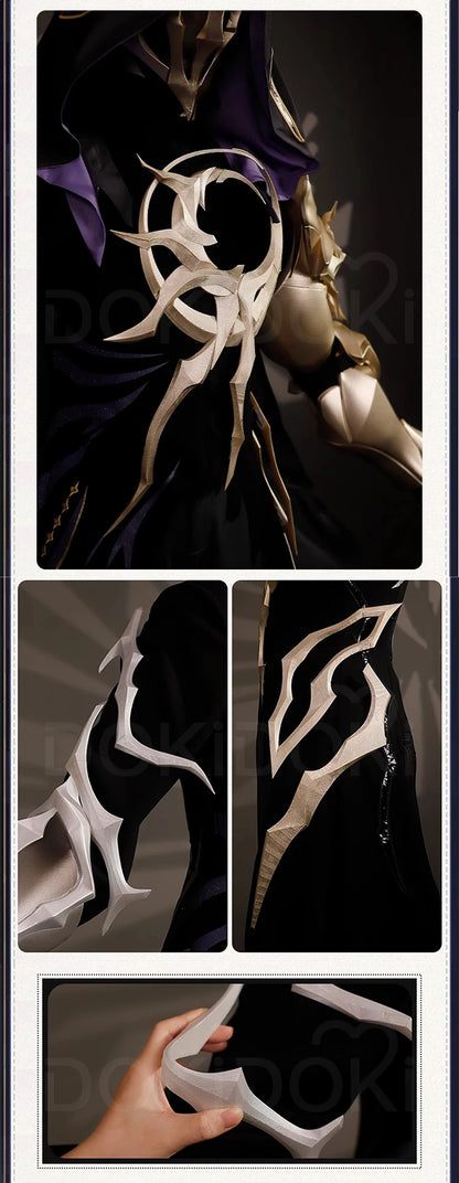 Flame Reaver Cosplay Costume Game Honkai: Star Rail【S-2XL】DokiDoki-R HSR Men Black Ember Raider Cosplay Halloween