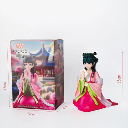 13cm Kusuriya no Hitorigoto Anime Figure Garden Party Maomao Action Figure Kawaii Jinshi Figurine PVC Adult Collection Model Toy