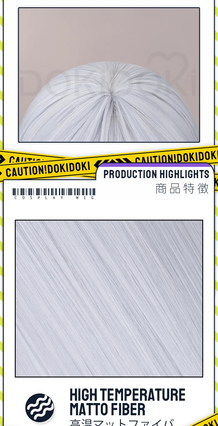 Yoisakii Kanadee Cosplay Costume Game DokiDoki-R Cosplay Women Cute Dress Cosplay Kanadee Bag Earphones Halloween Wig