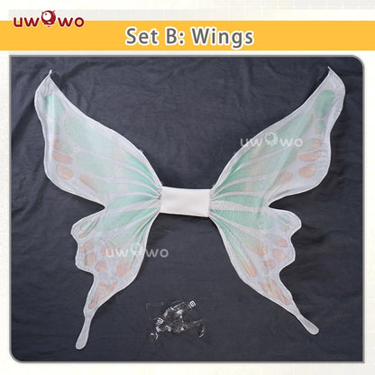 IN STOCK UWOWO Firefly Cosplay Game Honkai Star Rail Fanart Firefly Fairy Princess Cosplay Costume Halloween Costume