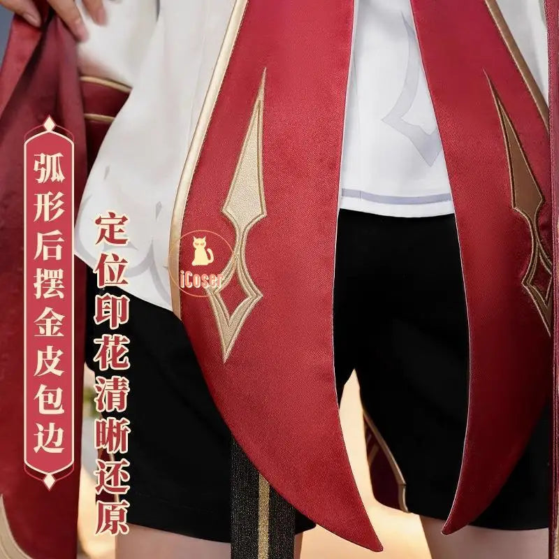 Genshin Impact Dahlia Cosplay Costume Wig New Skins Uniform Hat Goth Vampire Heterochromia Boy Mondstadt Halloween for Women Men