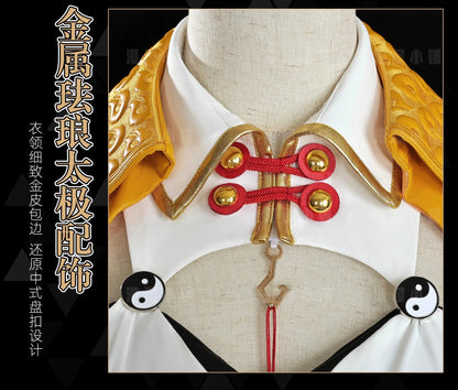 iCoser Yixuan Cosplay Costume Wig Zenless Zone Zero Uniform Headwear Yunkui Summit Halloween Party for Women Girls Festival Prop